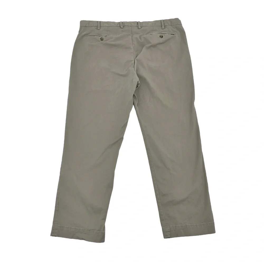 Polo‎ Ralph Lauren Mens Size 40X30 Stretch Straight Fit Chino Pants Tan Pockets